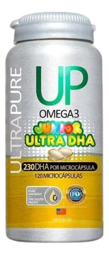 Omega Up Junior Ultra Dha 120microcap Newscience Dietafitnes