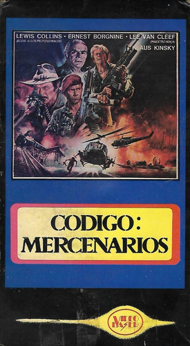 Codigo Mercenarios Vhs Lee Van Cleef Ernest Borgnine 1984