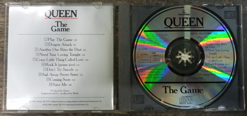 Imagen 3 de 4 de The Game * Queen * Cd Original Importado *
