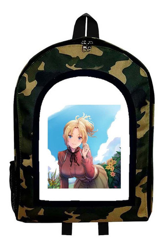 Mochila Camuflada Mushoku Tensei Mod Aar92