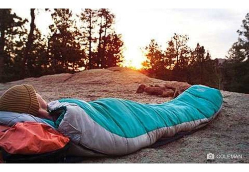 Imagen 3 de 6 de Bolsa Dormir Coleman Silverton Camping Térmica -17° Frio Ext