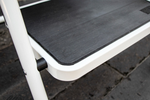 Escalera Plegable De 3 Escalones Con Grip Antiderrapante