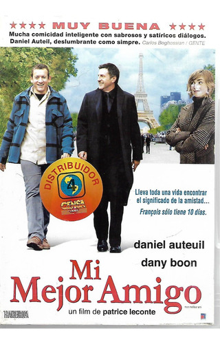 Dvd - Mi Mejor Amigo - Daniel Auteuil  - Dany Boom 