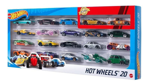 Hot Wheels 20 Vehículos De Colección 