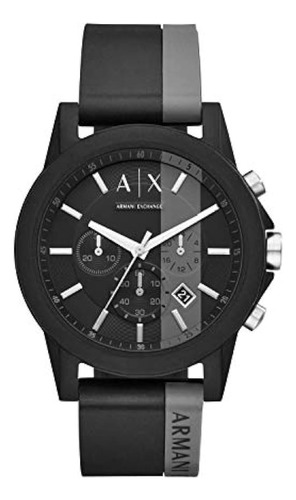 Reloj Armani Exchange Outerbanks De Acero Inoxidable Y Cuarz