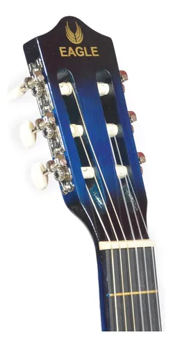 Guitarra Criolla Clasica Eagle 39 Funda Pua Curso Garantia