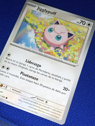 Jigglypuff Básico No.0039 039/165 Pokémon Tcg Jigglypuff Español (Usado)
