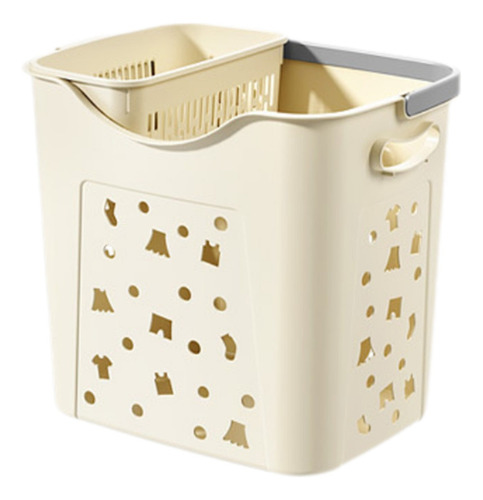 Cesta De Plástico Para Ropa Sucia, Baño, Dormitorio