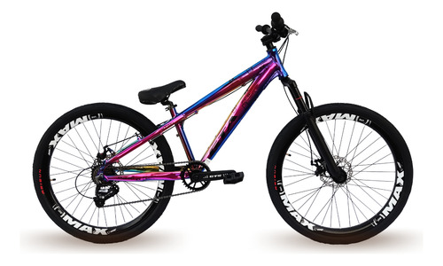 Bicicleta 26 Camaleão Freeride Alum Rebel Gta 7v Single Disc Tamanho Do Quadro 14
