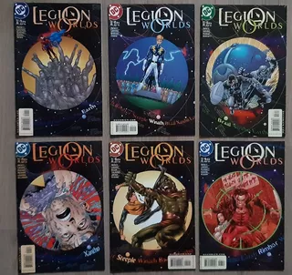 Hq Dc Legion Worlds - Earth - Ed. 1 A 6 Completo Ok