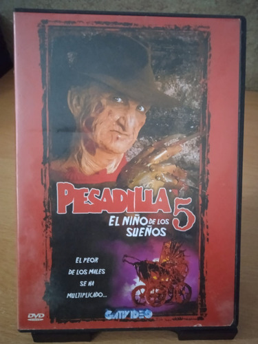 Pesadilla 5 El Niño De Los Sueños Pelicula Dvd Original