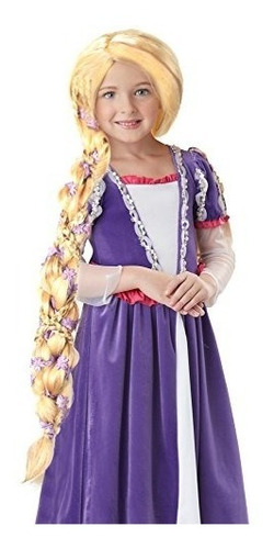 California Los Trajes Traje Peluca De Rapunzel, Acc