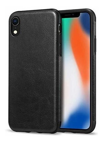 Funda De Cuero Premium Compatible Con iPhone XR Funda De Cue