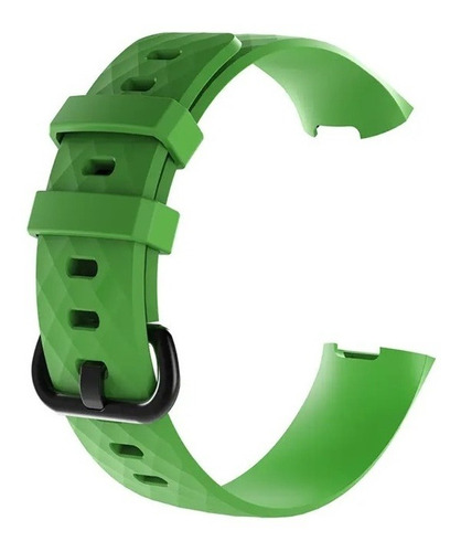 Correa Compatible Con Fitbit Charge 3 & 4  Verde 22,6mm