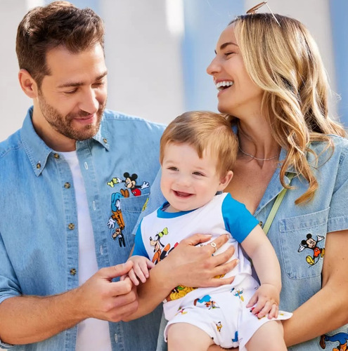 Conjunto Para Bebé Mickey Mouse Y Sus Amigos Algodón
