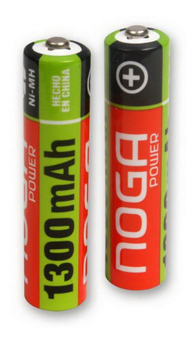 Imagen 2 de 7 de Pilas Recargables Aaa 1300 Mah Ni-mh X 2 Unidades En Blister