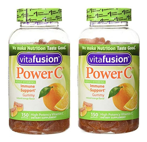 Vitafusion Power C - Vitaminas Para Adultos (goma, Soporte I