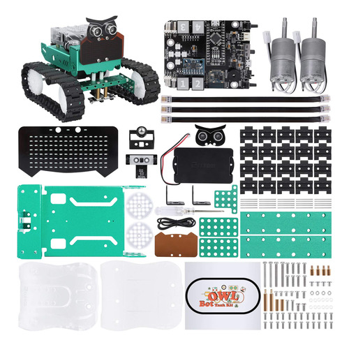 Elegoo Owl Smart Robotic Car Kit V2.0, Compatible Con Arduin