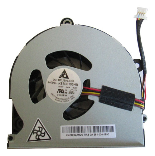 Ventilador Toshiba Satellite P855 P855-s5312 Dc28000ard0