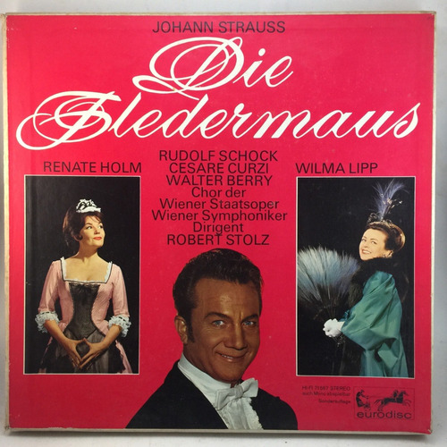 Johann Strauss - Die Fledermaus - Box Set - Vinilo Lp