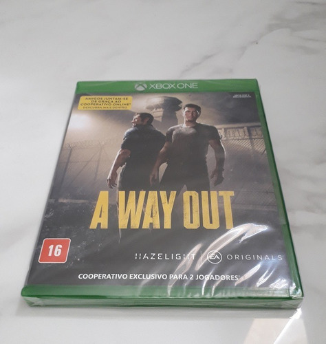 Jogo Xbox One A Way Out Mídia Física Novo Legendado Pt Br