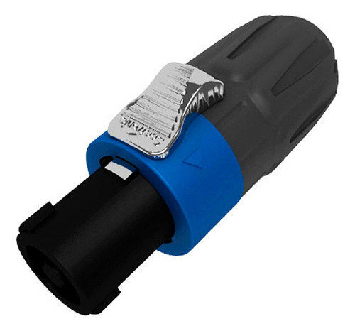 Ficha Conector Speakon 4 Contactos Hembra Seetronic Sl4fx-n