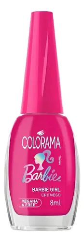 Esmalte Colorama Barbie Girl Rosa Chiclete Cremoso