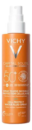 Protector Solar Vichy Capital Soleil Spray Spf50+ 200ml