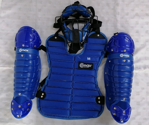 Arreos Catcher Infantil Azul Rey 6 - 8 Años Alto Impacto Cmx