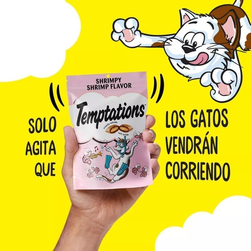 Imagen 4 de 6 de Snack Para Gato Galletas Temptations Mix Ups 48 Gr