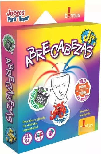 Juego De Cartas Abrecabezas Jr. Bontus Ejercita La Mente