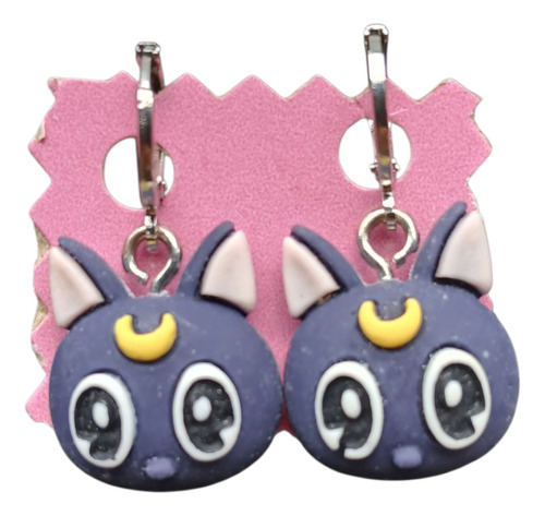 Aros Doraemon Acero Quirúrgico Gato Cósmico Gato Azul
