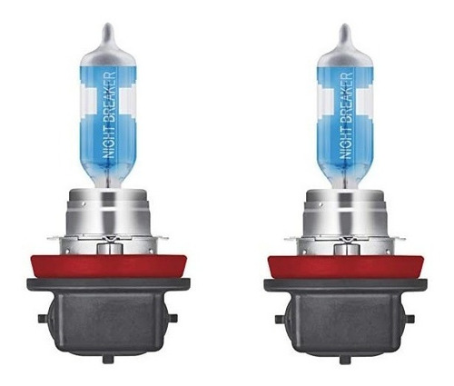 Imagem 3 de 5 de Lâmpada Par H11 Osram Night Breaker Laser Original 150% +luz