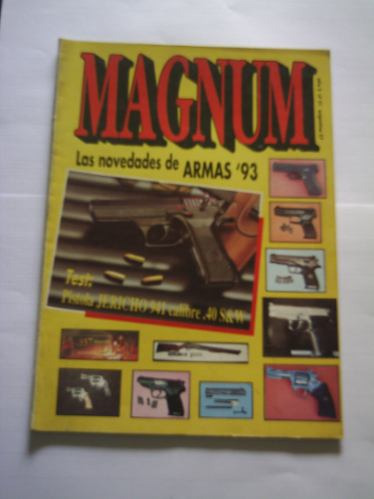 Revista Magnum 51 Pistola Jericho 941 Calibre .40 S&w