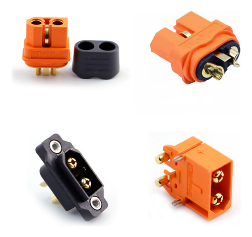 Enchufe De La Serie Xt60i Amass Xt60ie-m Xt60ipw-m, 2 Unidad