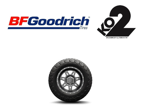 285/70 R17 Bf Goodrich All Terrain Ko2 116/113 S - Eo Raptor