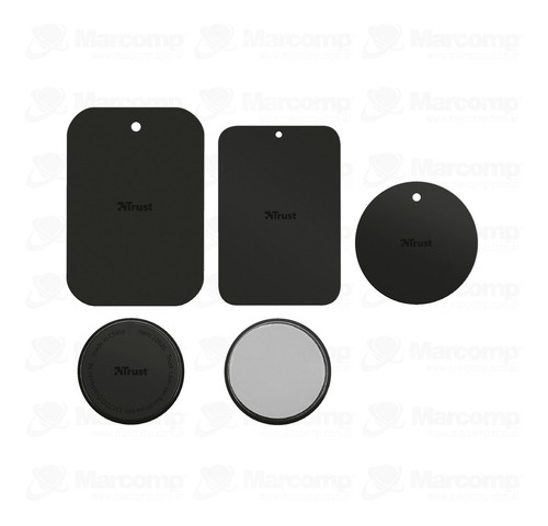 Doble Soporte Magnético Adhesivo Trust Nalo Para Celular