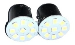 Foco De Led Plano Dos Polos Universal 12v Luz Blanca