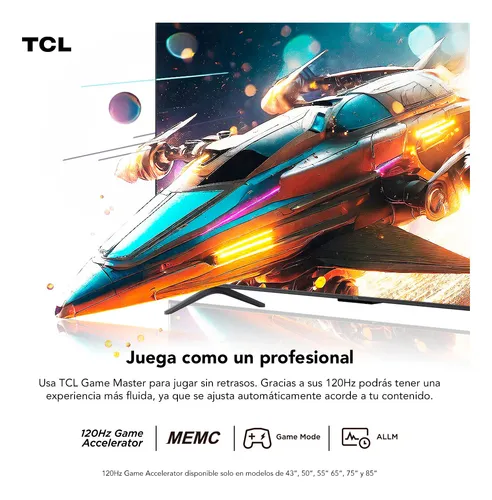 Smart Tv Google Qled 4k 98'' Tcl 98c655 120hz Hdr10+ Dci-p3