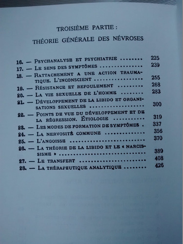 Introduction A La Psychanalyse Sigmund Freud Payot Frances