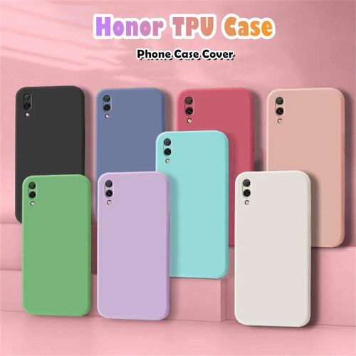 Funda De Teléfono De Silicona Para For Honor 9/10/80/90/100/200 Play 4t/5t/6t Magic 3/4/5 X6/7/8/9 Wind Chime Purple