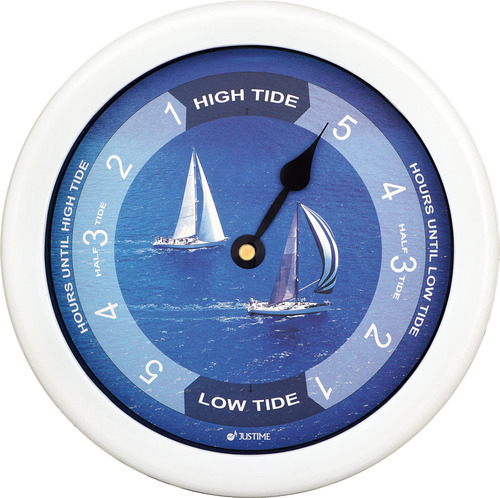 Justime Reloj De Marea De 8.5 Pulgadas, Diseo Grfico Digital