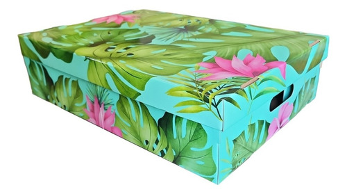 Cajas Estampadas Plastificadas 31x22x13 Para Armar Carton