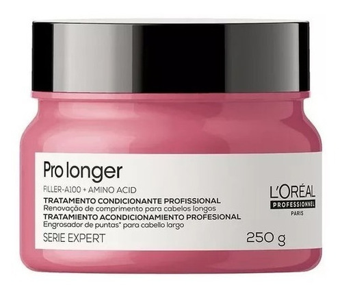 Kit Loreal Pro Longer Sh300ml+cond200ml+masc250gr+cpp150ml
