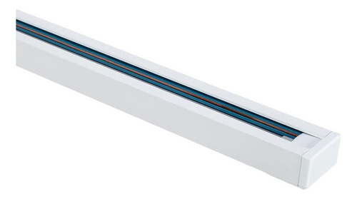 Riel P/track Light 2 Mts Blanco 2 Lineas