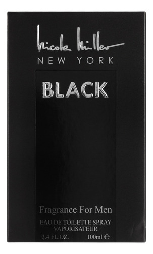 Perfume Nicole Miller Black Eau De Toilette 100 Ml Para Muje