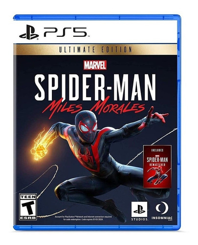Videojuego Marvels Spider-man Miles Morales Ultimate - Ps5