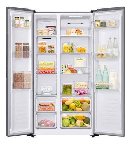 Refrigeradora Samsung 490lt Side By Side Rs52b3000m9/pe