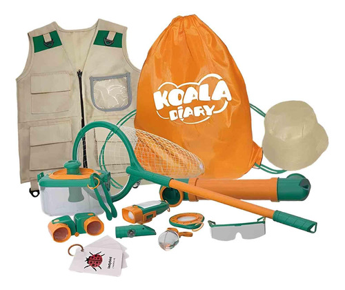 Kits De Explorador De 14 Piezas Para Niños, Kits De