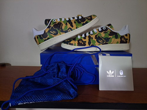 Tenis Stan Smith X Bape adidas